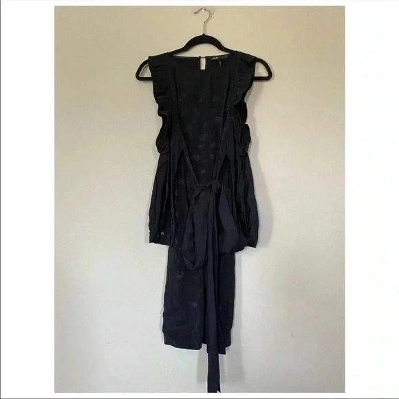 MAJE Rod Jacquard Cold Shoulder Dress - Picture 4 of 9